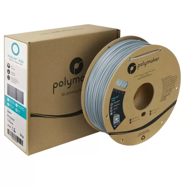 Polymaker PolyLite ASA Filament - Gri