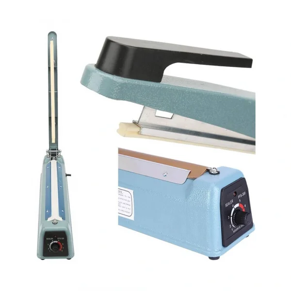 PSF-300 - 30cm Poşet Ağzı Kapama Yapıştırma Makinası - Metal Gövde - Yedek Tel ve Teflon Hediyedir