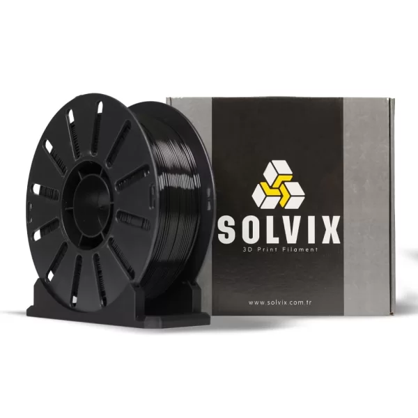 SOLVIX Hyper PETG Filament - Siyah