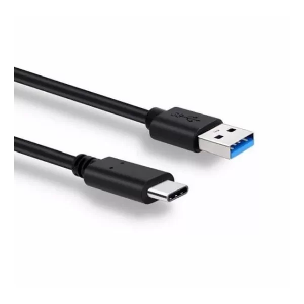 Type-C Usb Kablo 3.1 Hızlı Veri Aktarım Şarj Kablosu - Siyah - 1 Metre