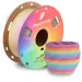 Polymaker Panchroma PLA Gradient Filament Satin - Mat Pastel Rainbow