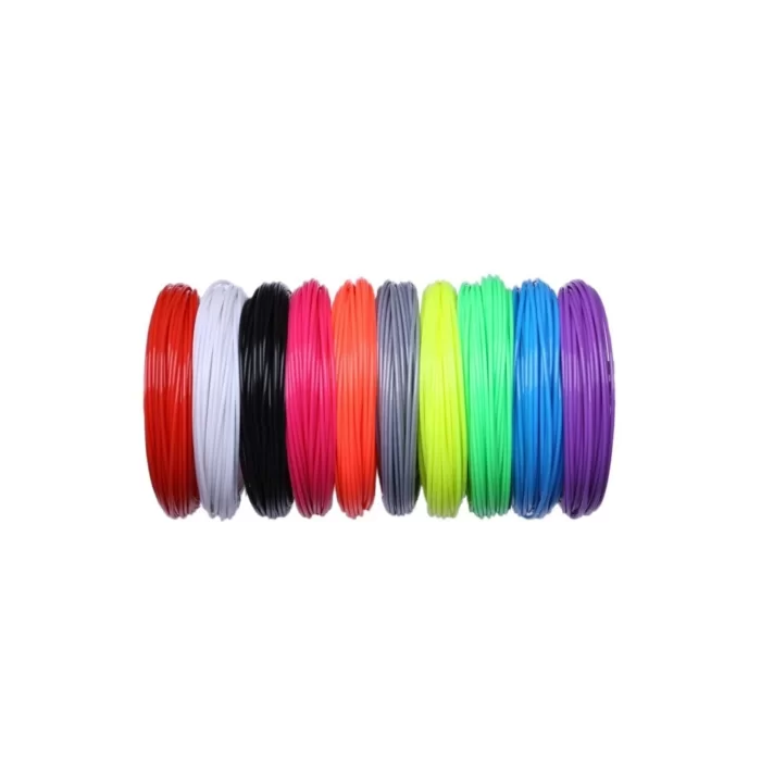 3d Kalem Pla Filament 10 Renk X 10 Mt 100 Mt