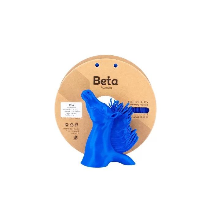 Beta PLA High-Speed Filament Koyu Mavi