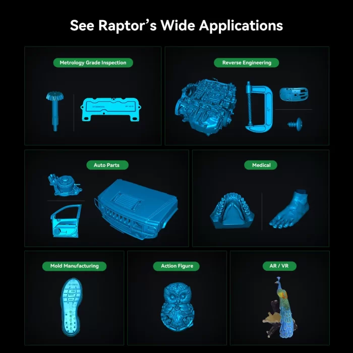 CR-Scan Raptor 3D Scanner