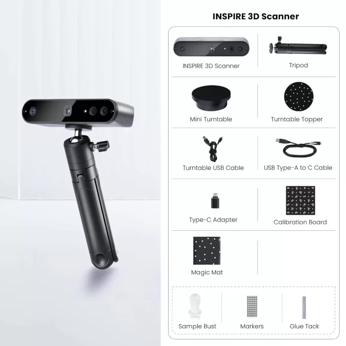 Revopoint 3D Scanner INSPIRE