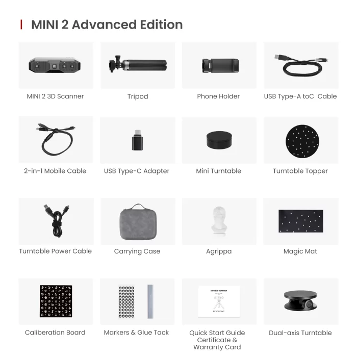 Revopoint 3D Scanner MINI 2 Standard