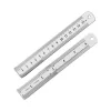 15cm ( 6 inch ) - Çift Taraflı Paslanmaz Çelik Metal Cetvel - Kalınlık 1mm
