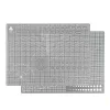 A2 Kesme Matı - Cutting Mat - Kesme Altlığı - Kesim Tablası - 60x45 cm - Gri