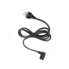 C13 Power Güç Kablosu - 90 Derece L Tip Sağ Açılı - Standart Power Kablosu - 1.8 mt