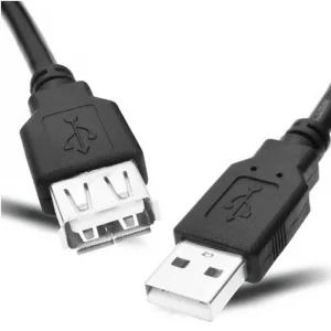 0.5M Usb Uzatma Kablosu Dişi Erkek Kısa Usb 2.0 Kablo - 50Cm