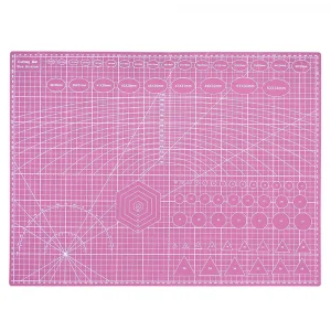 A2 Kesme Matı - Kesme Tablası - Kesim Altlığı - 60*45cm - Pembe