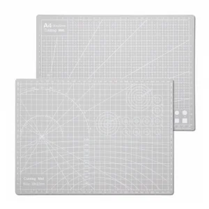 A4 Kesme Matı Cutting Mat Kesme Tablası Gri