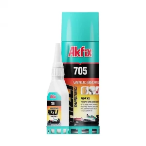 Akfix 705 Hızlı Yapıştırıcı - 200 Ml/50 Gram