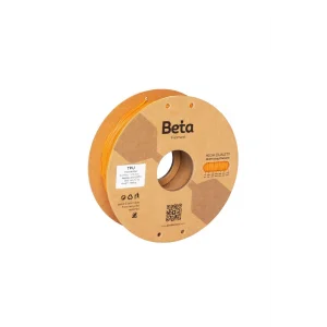 Beta TPU 95A Filament - Şeffaf Mandalina Portakal