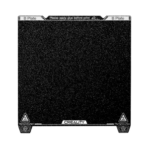 K1 Max PEI Build Plate Kit 315*310mm-With soft magnetic sticker