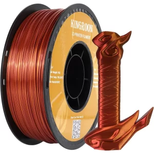 Kingroon PLA Silk Çift Renk Filament Altın Bakır