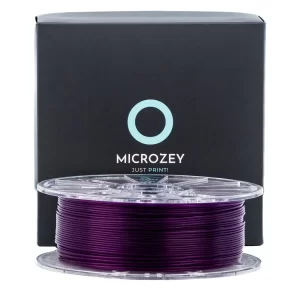 Microzey Şeffaf Mor Pla Pro Hyper Speed Filament