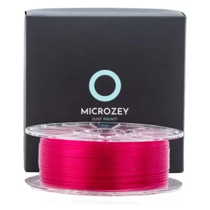 Microzey Şeffaf Pembe Pla Pro Hyper Speed Filament