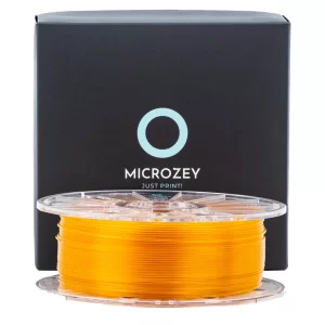 Microzey Şeffaf Sarı Pla  Pro Hyper Speed Filament