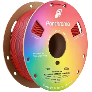 Polymaker Panchroma Dual PLA Mat Karışık Böğürtlen (Kırmızı - Lacivert)