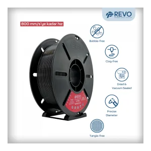Revo Hyper Speed Pla Filament - Siyah