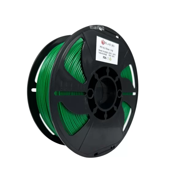 Elas 1.75 Mm Yeşil Petg Filament 1Kg