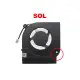 Acer Nitro 5 AN517-52-54AK, AN517-52-54D7 Uyumlu Cpu - Gpu Fan Ver.2