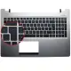 Asus R550, V550, S550 Üst Kasalı Klavye (Siyah TR)
