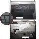 Asus ROG G752VS(KBL)-GB274T Notebook Klavye Işıklı - Üst Kasa (Siyah TR)