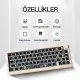 CIDOO ABM067 Nebula Esports RGB Mekanik 3 Mode Kablosuz Klavye KİTİ (PEMBE)