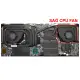 MSI Vector GP77 13VD Cpu Fan - İşlemci Fanı