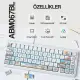 CIDOO ABM067 Nebula Esports RGB Mekanik 3 Mode Kablosuz Klavye (MAVİ)