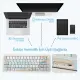 CIDOO ABM067 Nebula Esports RGB Mekanik 3 Mode Kablosuz Klavye (MAVİ)