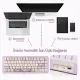 CIDOO ABM067 Nebula Esports RGB Mekanik 3 Mode Kablosuz Klavye (MOR)