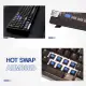 CIDOO ABM098 Esports RGB Mekanik 3 Mode Kablosuz Klavye (SİYAH)