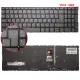 Lenovo V15-IIL 82C500QTTX, 82C500R0TX Klavye Işıklı (Füme TR)