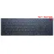 Lenovo V15-IIL 82C500QTTX, 82C500R0TX Klavye Mavi Işıklı (Siyah TR)