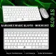 Steep Solid ST-078 Kablosuz Türkçe Klavye - Mouse Set (Gümüş)