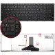 Toshiba Satellite A660, A660D, A665, P750, P755, P770, P775 Serisi Notebook Klavye Işıklı (Siyah TR)