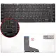 Toshiba Satellite C800, C805, C840, C845, L800, L805, L830, L840 Serisi Notebook Klavye (Siyah TR)