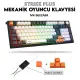 Gameagle Strike Plus MK-96X2ABR Mekanik Işıklı Gamer Klavye