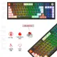 Gameagle Strike Plus MK-96X2BAR Mekanik Kablolu Işıklı Klavye
