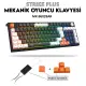 Gameagle Strike Plus MK-96X2BAR Mekanik Kablolu Işıklı Klavye