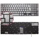 Samsung BA75-04639R Uyumlu Notebook Klavye (Gümüş Işıklı TR)