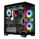 Gameagle Tornado 5 Argb Fanlı Gamer Bilgisayar Kasası 750W 80+ Plus Bronz Powerlı Sıvı Soğutmalı (Siyah)