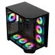 Gameagle Edge 7 Argb Fanlı Gamer Bilgisayar Kasası 850W 80+ Plus Bronz Powerlı Sıvı Soğutmalı (Siyah)