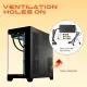 Gameagle Edge 7 Argb Fanlı Gamer Bilgisayar Kasası 850W 80+ Plus Bronz Powerlı Sıvı Soğutmalı (Siyah)