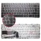 HP EliteBook 850 G1 H5G44ET, 855 G2 Notebook Klavye (Siyah TR)