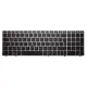 Hp EliteBook 8560p, 8570p, Hp ProBook 6560b, 6570b, 6575b Serisi Notebook Klavye (Siyah TR)