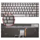 HP 942040-001, L19540-001 Klavye Işıklı (Gümüş TR)